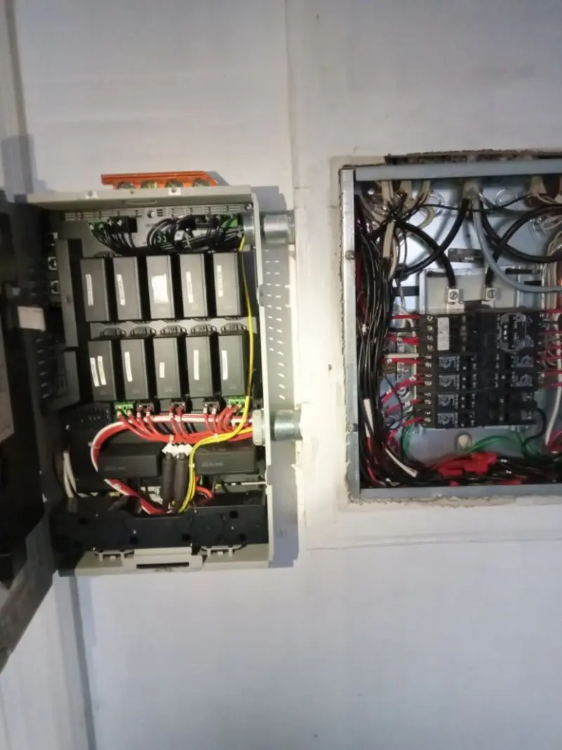 Electrical panel upgrade completed for Indoor Lighting Installation in Millbrook